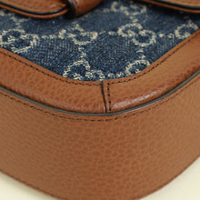 Gucci Bicolor GG Horsebit 1955 Mini Crossbody Bag