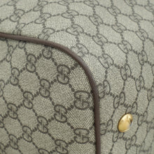 Gucci Ebony GG Supreme Ophidia Savoy Large Duffle Large Bag W/ NY Initial Tag