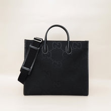 Gucci Black Jumbo GG Tote Bag