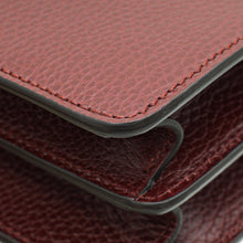 Gucci Burgundy Crystal Dionysus Small Shoulder Bag