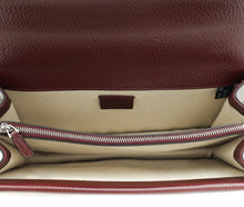 Gucci Burgundy Crystal Dionysus Small Shoulder Bag