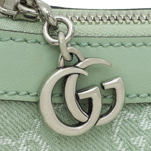 Gucci Pale Green GG Ophidia Denim Small Shoulder Bag