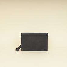 Gucci Black Logo Wristlet Pouch W/ A.A Initials on the Wristlet