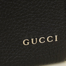 Gucci Black Logo Wristlet Pouch W/ A.A Initials on the Wristlet