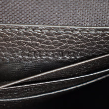 Gucci Black Logo Wristlet Pouch W/ A.A Initials on the Wristlet