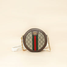 Gucci Bicolor Ophidia Round Shoulder Bag
