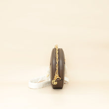 Gucci Bicolor Ophidia Round Shoulder Bag