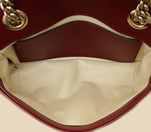 Gucci Burgundy GG Marmont Small Shoulder Bag