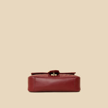 Gucci Burgundy GG Marmont Small Shoulder Bag