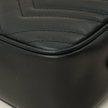 Gucci Black GG Marmont Camera Bag