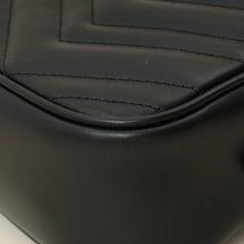 Gucci Black GG Marmont Camera Bag