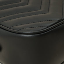 Gucci Black GG Marmont Camera Bag