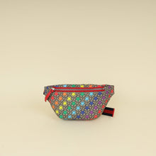 Gucci Multicolor GG Supreme Stars Print Web Children's Belt Bag