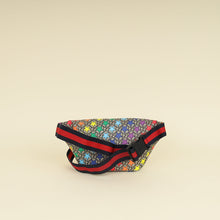 Gucci Multicolor GG Supreme Stars Print Web Children's Belt Bag