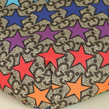 Gucci Multicolor GG Supreme Stars Print Web Children's Belt Bag