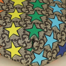 Gucci Multicolor GG Supreme Stars Print Web Children's Belt Bag