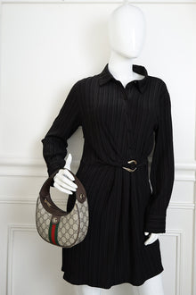 Gucci Bicolor GG Monogram Ophidia Small Shoulder Bag