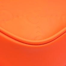 Gucci Neon Orange GG Rubber Effect Belt Bag