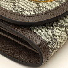 Gucci Ebony GG Guccissima Blondie Medium Chain Wallet
