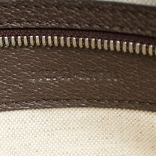 Gucci Tricolor Logo Embossed Tote Bag