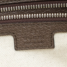 Gucci Tricolor Logo Embossed Tote Bag