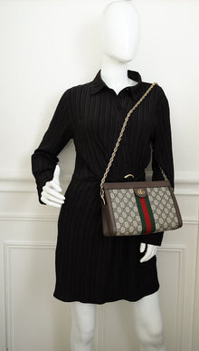Gucci Bicolor Ophidia Shoulder Bag