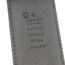 Gucci Bicolor GG 40mm Belt 34