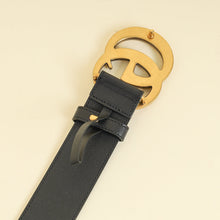 Gucci Black Double G Buckle 40mm Belt 36