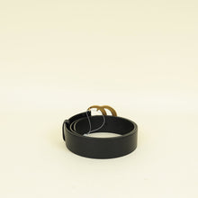 Gucci Black Double G Buckle 40mm Belt 34