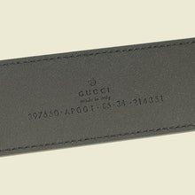 Gucci Black Double G Buckle 40mm Belt 34