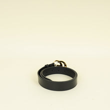 Gucci Black Double G Buckle 30mm Belt 34