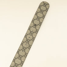 Gucci Bicolor GG Supreme Interlocking G Buckle Belt 36