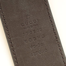 Gucci Bicolor GG Supreme Interlocking G Buckle Belt 36