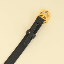 Gucci Black GG Marmont Thin Belt 30