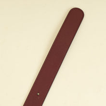 Gucci Burgundy Zumi Buckle Belt 34