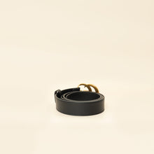 Gucci Black Double G Buckle 30mm Belt 32