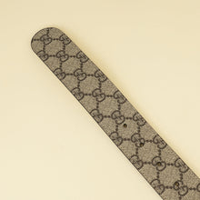 Gucci Bicolor Double G Buckle Supreme Belt 32