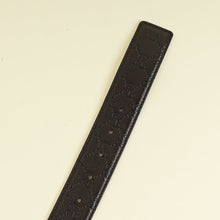 Gucci Dark Brown GG Interlocking Belt 34