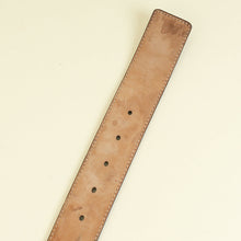 Gucci Dark Brown GG Interlocking Belt 34