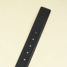Gucci Indigo Blue Microguccissima Buckle Belt 34