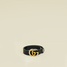 Gucci Black Double G Buckle Belt 34