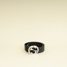 Gucci Bicolor Interlocking G Buckle Supreme Belt 40