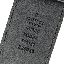 Gucci Bicolor Interlocking G Buckle Supreme Belt 40