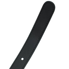 Gucci Black Double G Pearl 20mm Belt 40