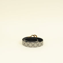 Gucci Bicolor GG Supreme Reversible GG Marmont Belt 30