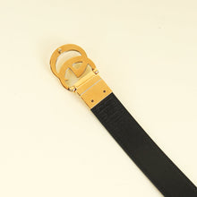 Gucci Bicolor GG Supreme Reversible GG Marmont Belt 30