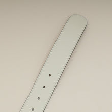 Gucci White Double G Buckle 40mm Belt 30
