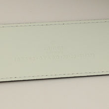 Gucci White Double G Buckle 40mm Belt 30
