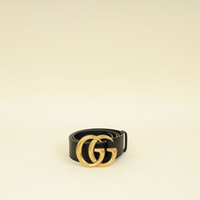 Gucci Black Double G Wide Belt 36