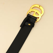 Gucci Black GG Marmont Wide Belt 42